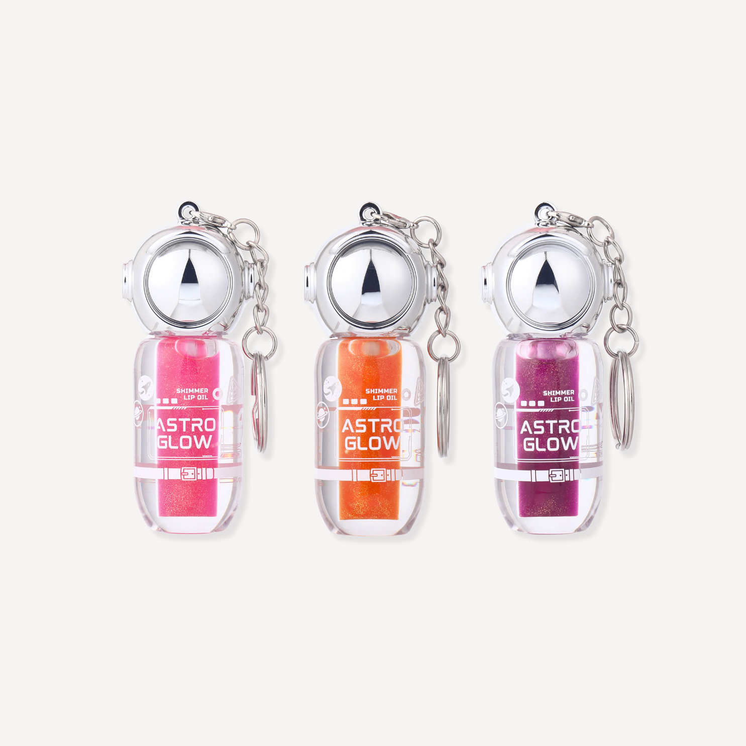 Astro Glow Lip Oil Keychain